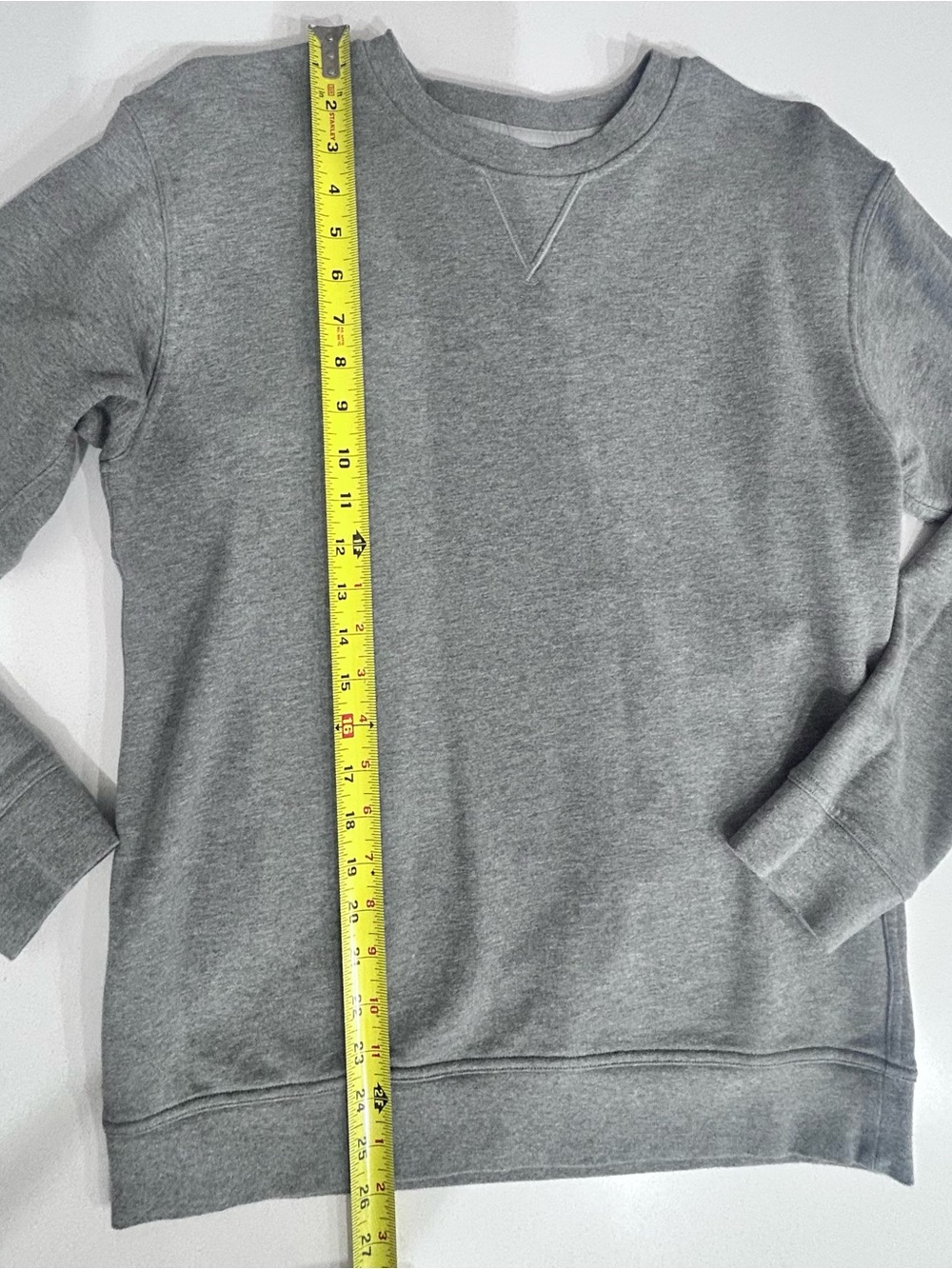 Lululemon womens Grey Crewneck Sweatshirt - SMALL